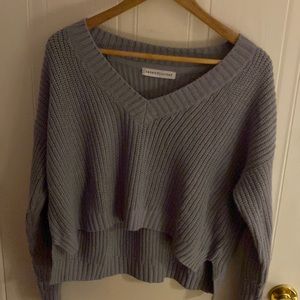 Cropped sweater from M Boutique